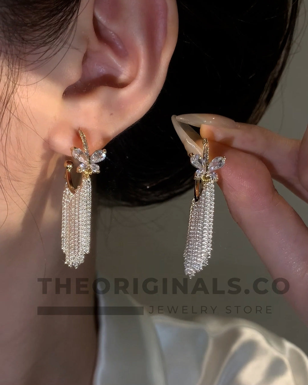 18k Gold Plated Glistening Starlit Nights