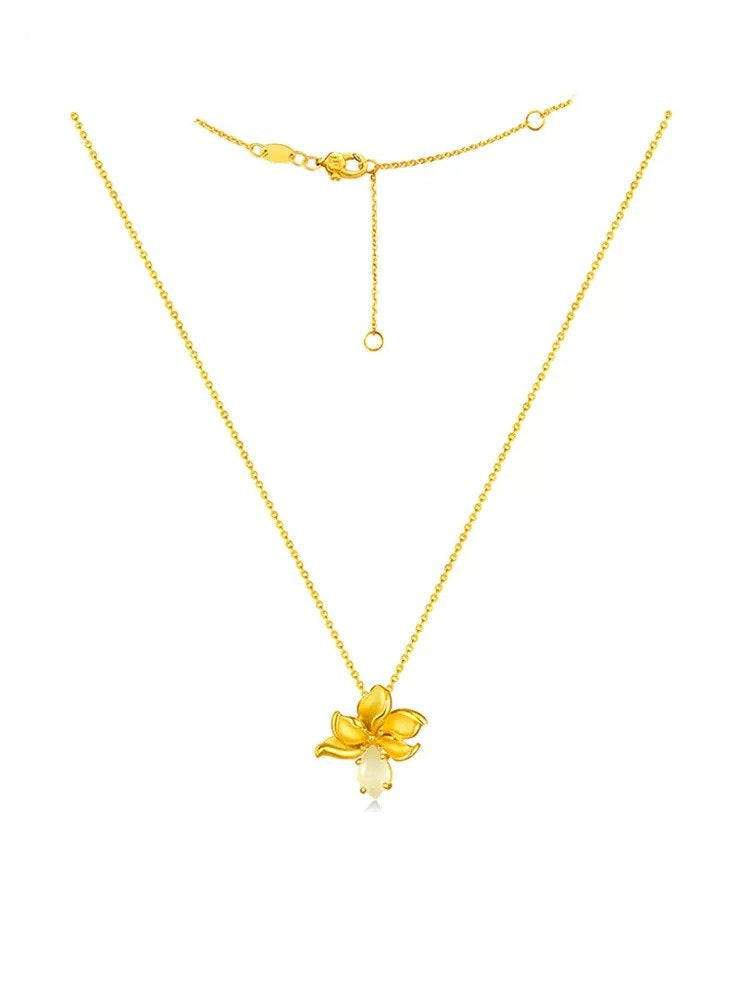 PETALS NECKLACE (18K GOLD PLATED)