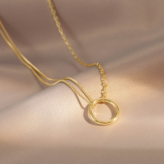 18K Gold Plated Celestial Moonbeam Necklace