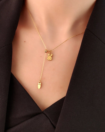 18K Gold Plated Oceanic Elegance Necklace