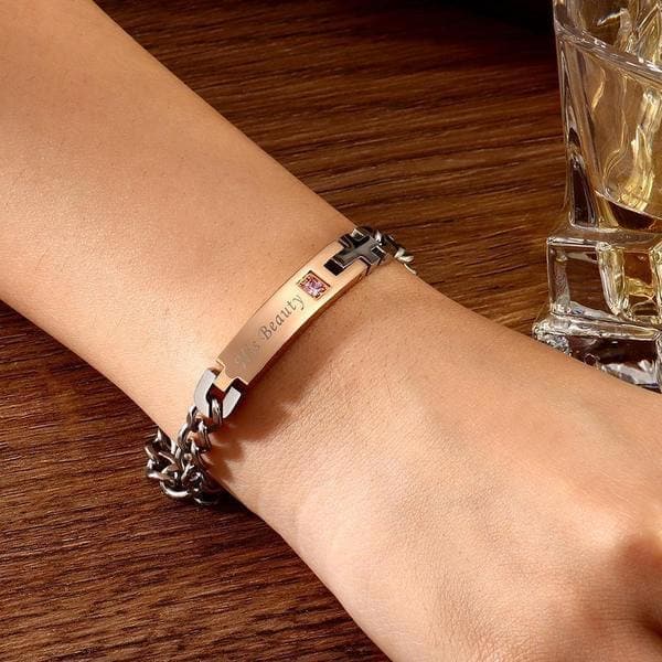 Name Bracelet Engraved