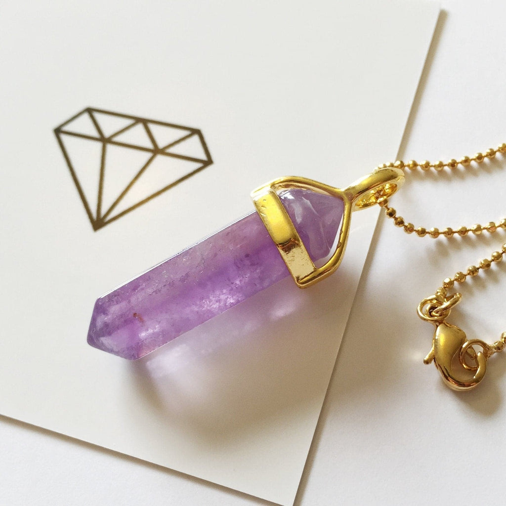 Confidence Necklace Silver, Opalite