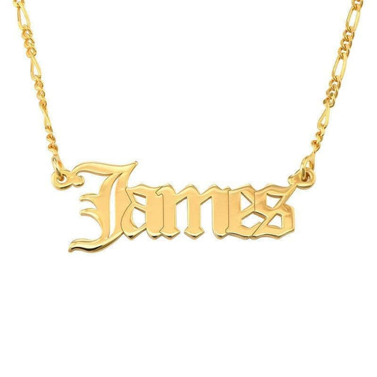 Gothic Name Necklaces