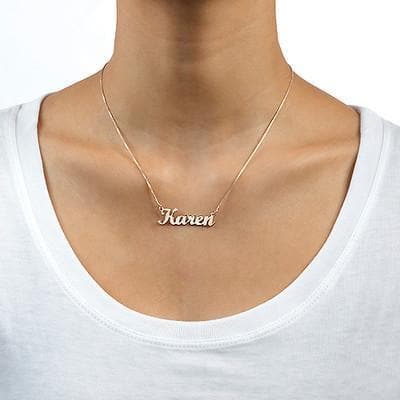 18k Gold Plated Name Necklace