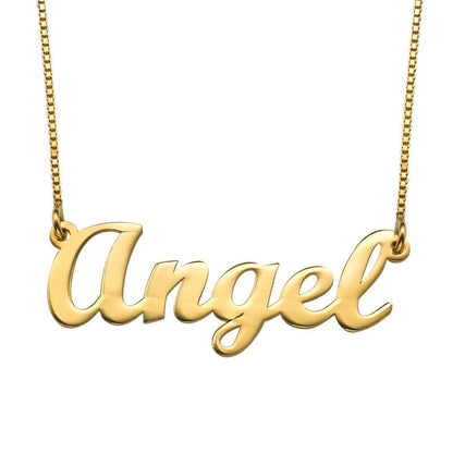 18k Gold Plated Name Necklace